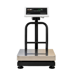 Monet 16x16 inch 180kg Stainless Steel Platform Weighing Scale with Dual Display & 2 Days Battery Backup