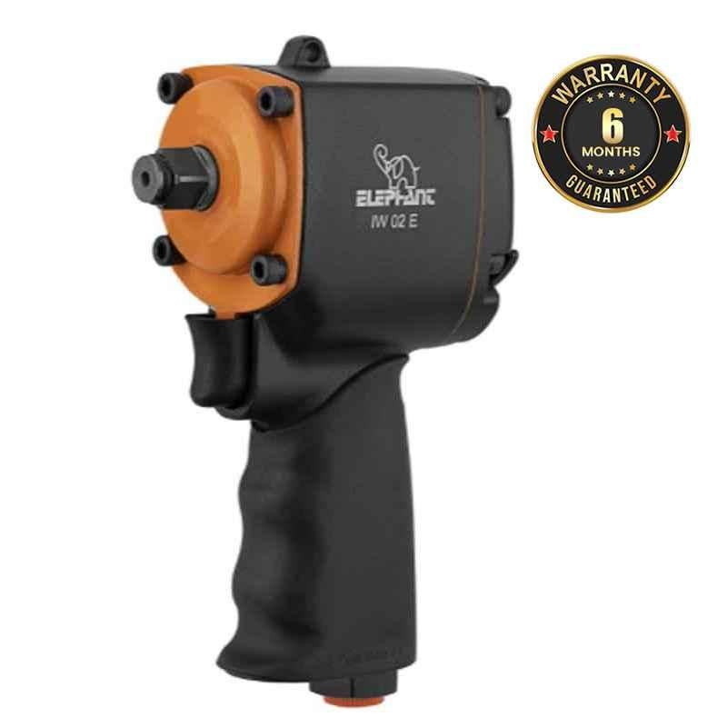 Elephant IW-02E 1/2 inch Twin Hammer Air Impact Wrench with 6 Months Warranty