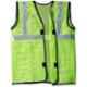 Laxmi Green Polyester Safety Jacket, AZSJGR20 (Pack of 20)