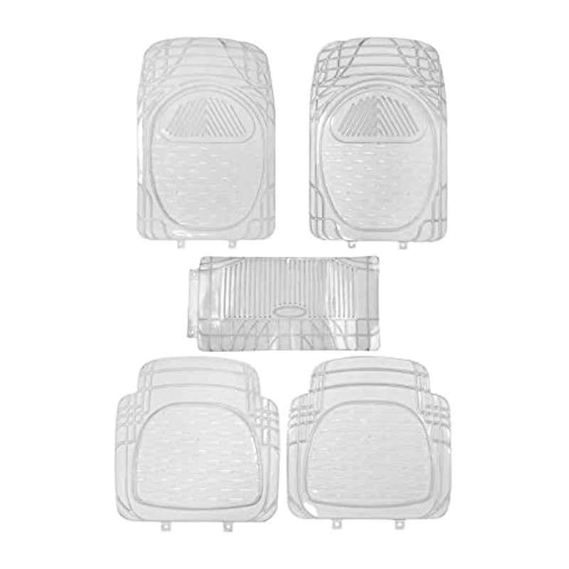 Kozdiko Rubber & PVC 6205 Clear Car Foot Mat Set for BMW 6 Series