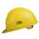 Allen Cooper Yellow Polymer Ratchet Type Safety Helmet with Chin Strap, SH721-Y (Pack of 3)