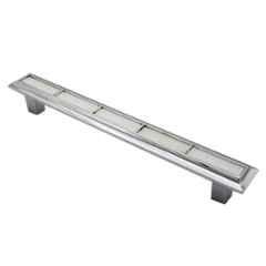 RAB 160mm Zinc White Wardrobe Pull Handle, CH-212 (Pack of 4)