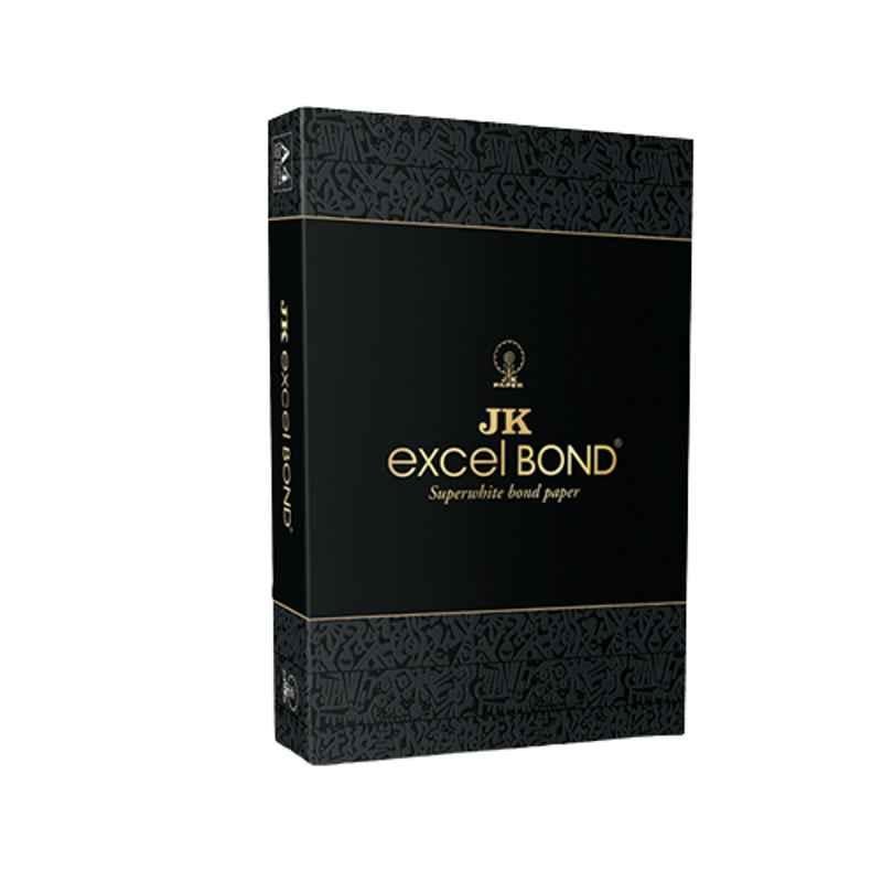 JK Excel Bond A4 90 GSM 100 Sheets White Copier Paper (Pack of 10)
