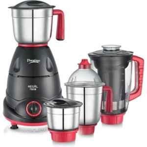 Prestige Regal 750W Red & Black Juicer Mixer Grinder with 4 Jars