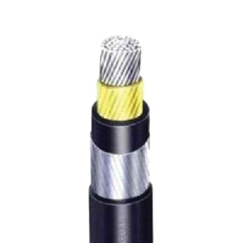 KEI 800 Sqmm 6.6kV Single Core Aluminum Round Wire Armoured Earthed High Tension Cable, A2XCEWaY, Length: 100 m
