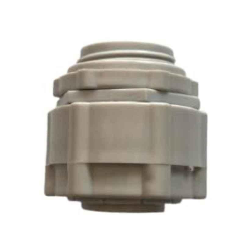 Reliable Electrical 25mm PVC Grey Electrical Conduit Adaptor (Pack of 5)