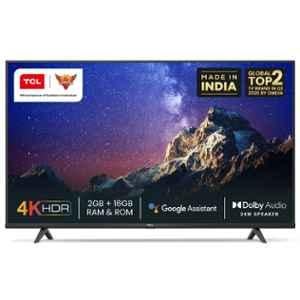 TCL 50P615 50 inch Black Ultra HD Android Smart LED TV