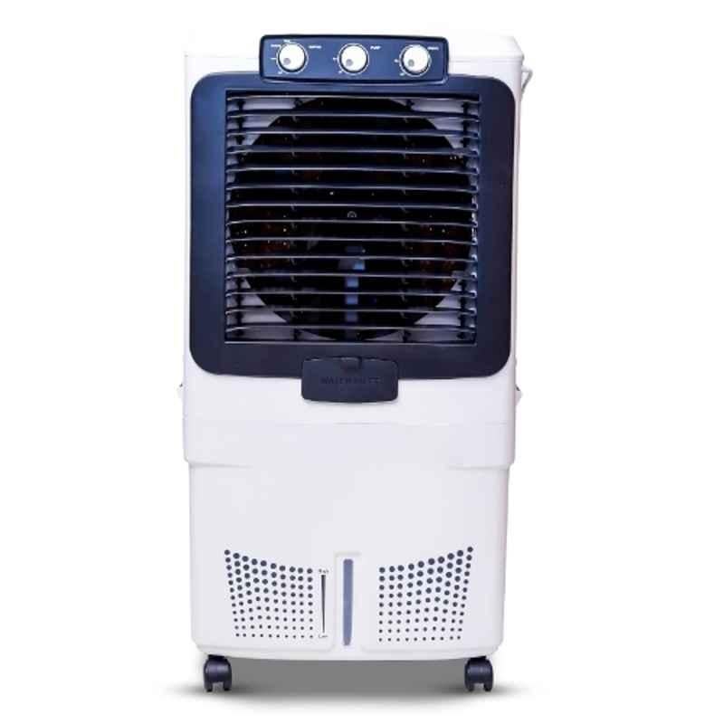 Amplesta 100W 85 Litre Plastic White Desert Air Cooler with Honeycomb Pad Cooling & 1 Year Warranty, BREEZY 85L