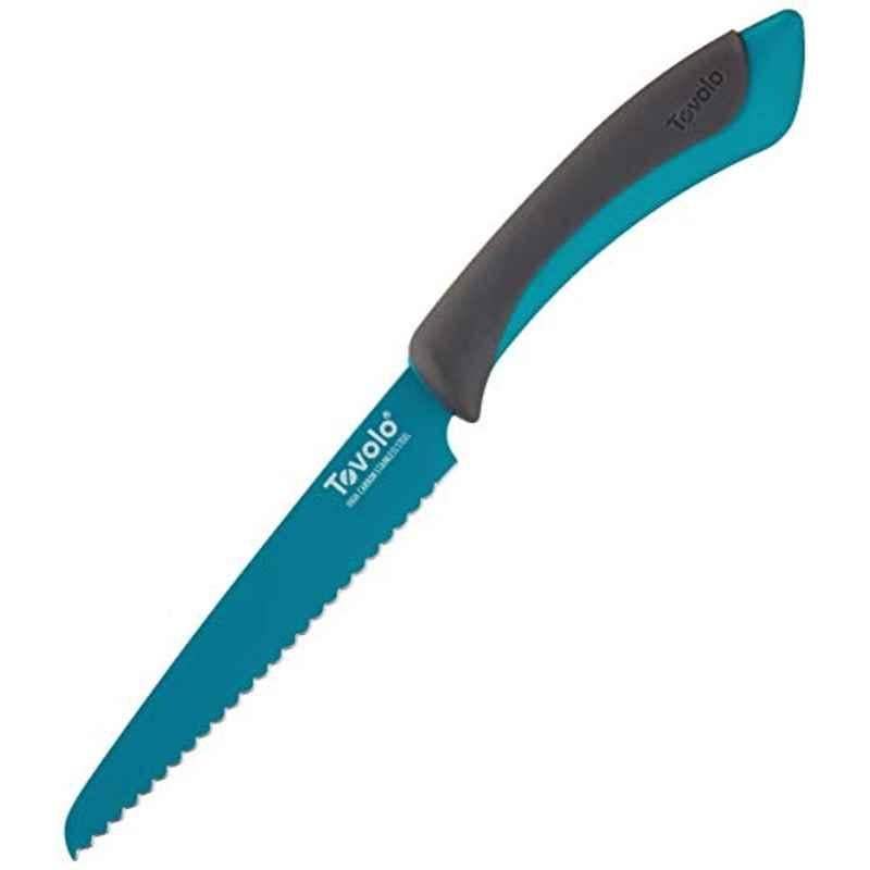 Tovolo 5 inch Carbon Steel Teal Knife, 81-10932
