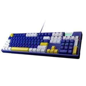 Portronics K2 Blue Wired Linear Mechanical Gaming Keyboard, POR 2038