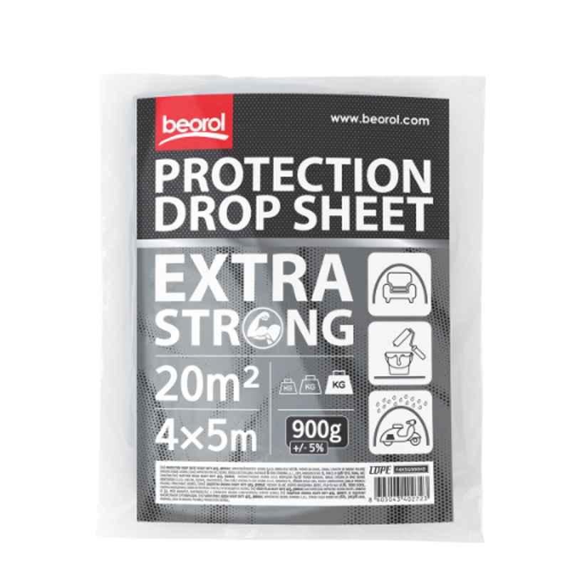 Beorol 4x5mm 900g Heavy Duty Protection Drop Sheet, F4X5G900HD