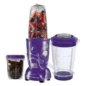 Wonderchef Nutri-Blend 400W Plastic Purple Mixer Grinder with 4 Jars, 63152747