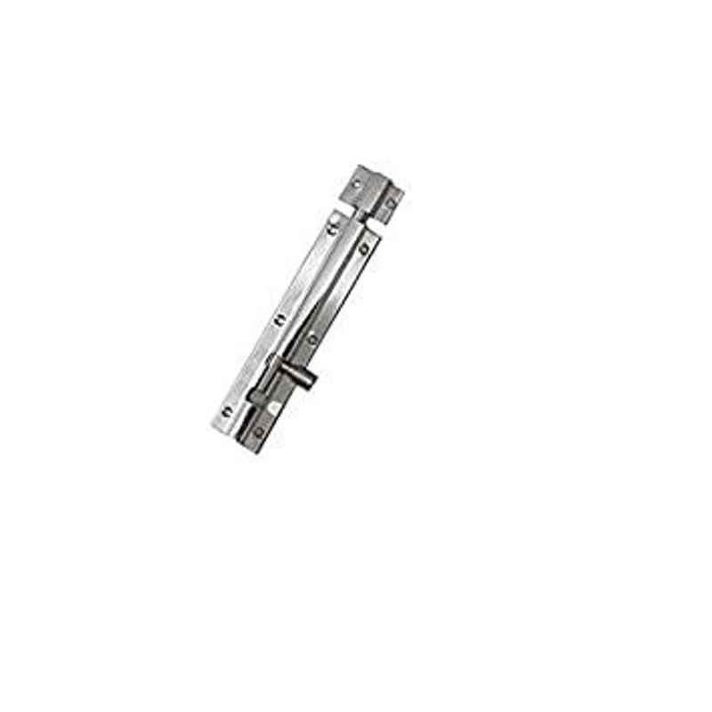 Smart Shophar 4 inch Stainless Steel Silver Premium Tower Bolt, SHA40TW-Prem-SL04-P1
