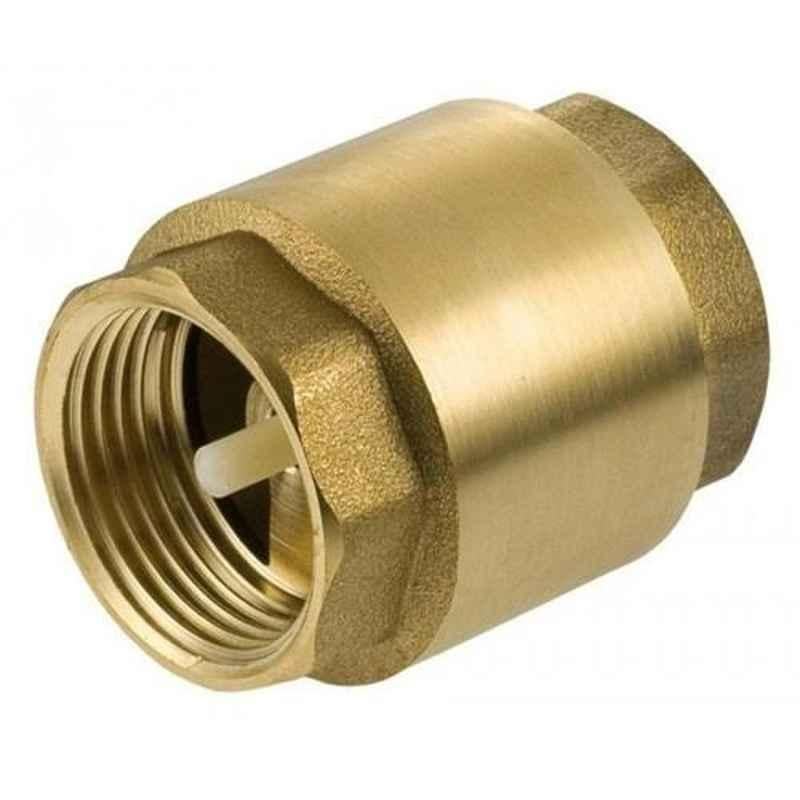 Techno 1/4 inch Brass NRV Check Valve, CV02