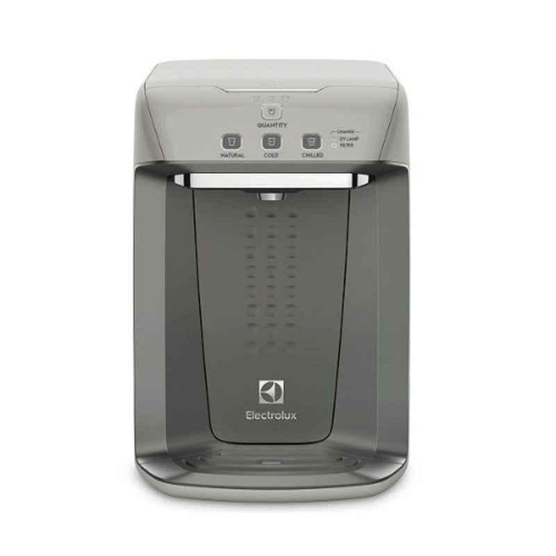 Electrolux 25cm 3000Litre Gray Table Top Water Purifier with Chilled & Room Temperature, EPWC1MEUKG
