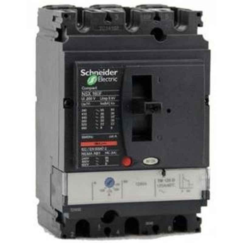 Schneider Electric NKS100R040AC3P Fixed Thermal Magnetic Trip Unit 3 Pole Molded Case Circuit Breake