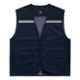 Superb Uniforms Cotton Navy Single Tone Industrial Safety Jacket, SUW/N/HVVJ03, Size: M