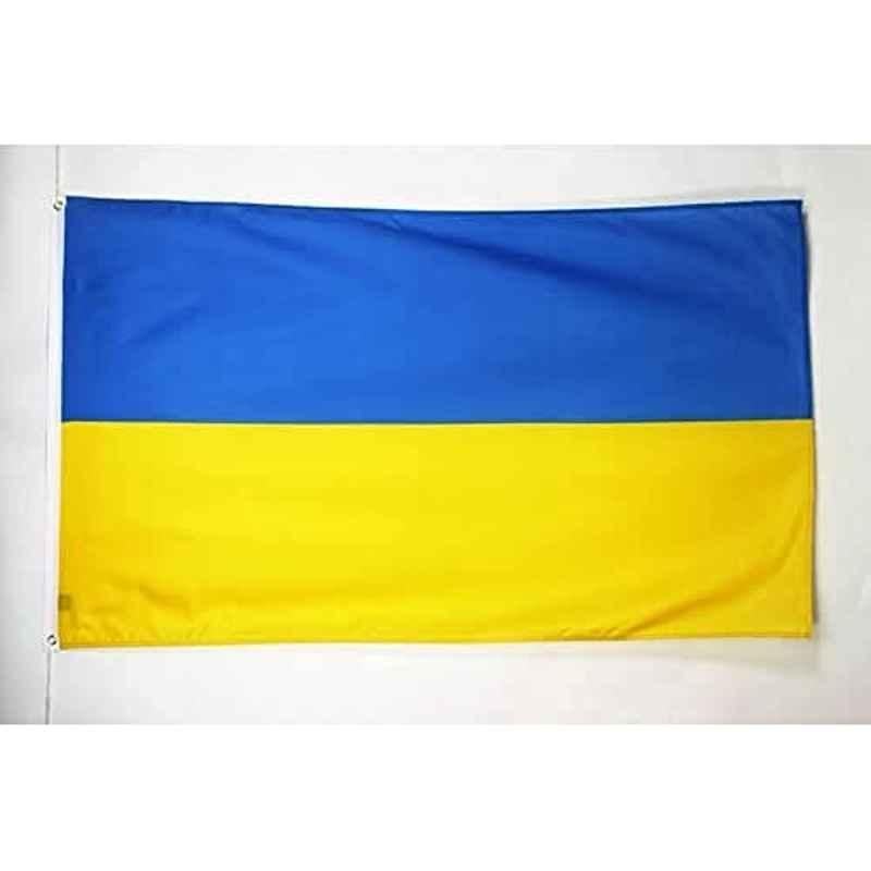 AZ Flag 90x60cm Polyester Multicolour Ukraine Flag, ZX_214