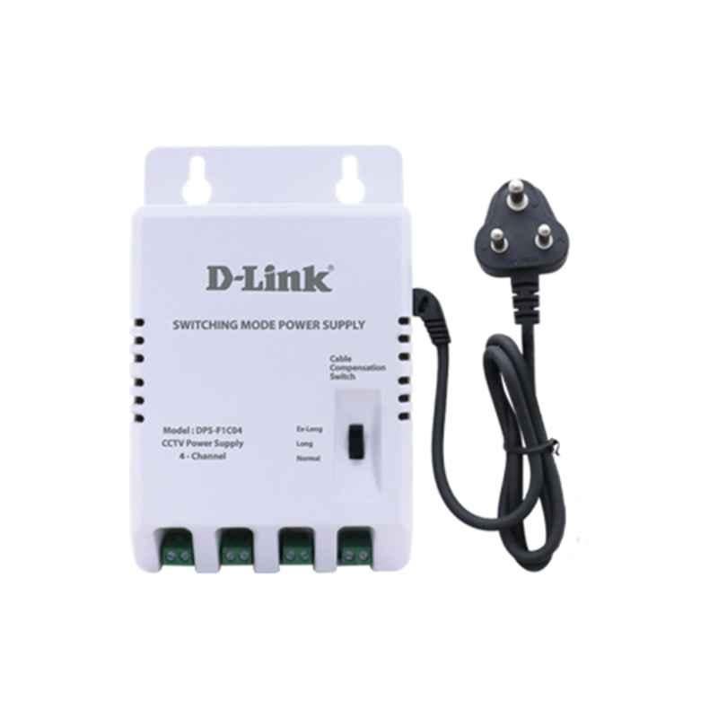 D-Link 4 Channel CCTV Power Supply, DPS-F1C04