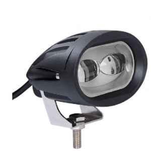 AllExtreme EX2OPW2 2 Pcs 2 LED 20W White Oval Projector LED Spot Fog Light Set