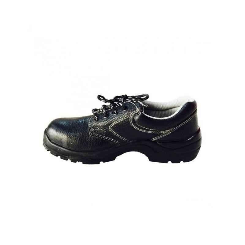 Bata Industrials RBS3-SA-5043 Bora Oxford Steel Toe Black Work Safety Shoes, Size: 8