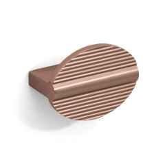 Plantex Knobs for Drawers/Round Drawer Knobs for Cabinets/Pull-Push Knob for Kitchen/Bedroom/Drawer Rose Gold
