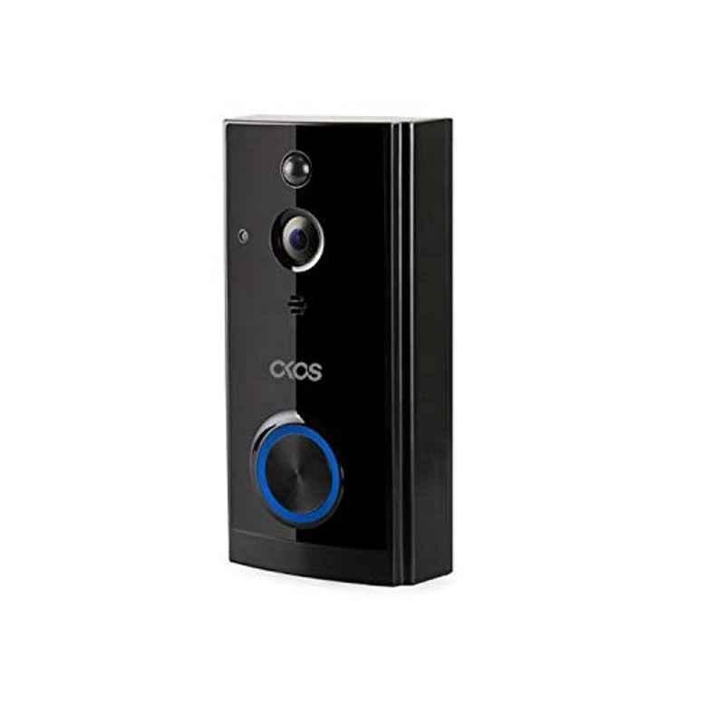 Okos Black Home Security Wi-Fi 1080p HD Video Doorbell