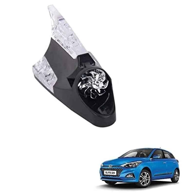 Kozdiko Black Auto Wind Power LED Light Shark Fin Car Antenna for Hyundai Elite i20