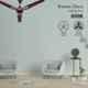 Singer Breezo Deco HS 75W Metal Brown Ceiling Fan, Sweep: 1200 mm