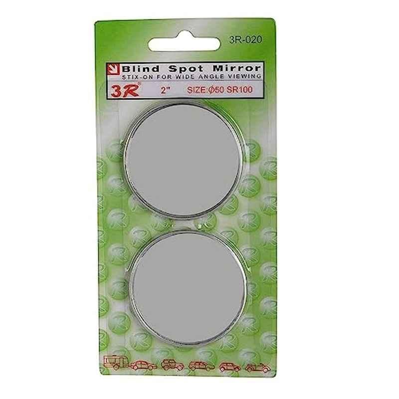 Kozdiko 2 Pcs 3R Round Convex Blind Spot Mirror Set for MG Hector