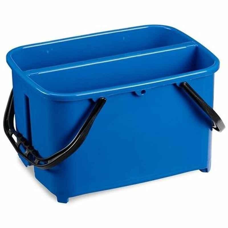 Intercare Twin Bucket With 2 Handle, Polypropylene, 2x10 L, Blue
