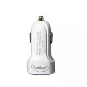 Quantum QHM15P White Car Charger 3.1A 2U