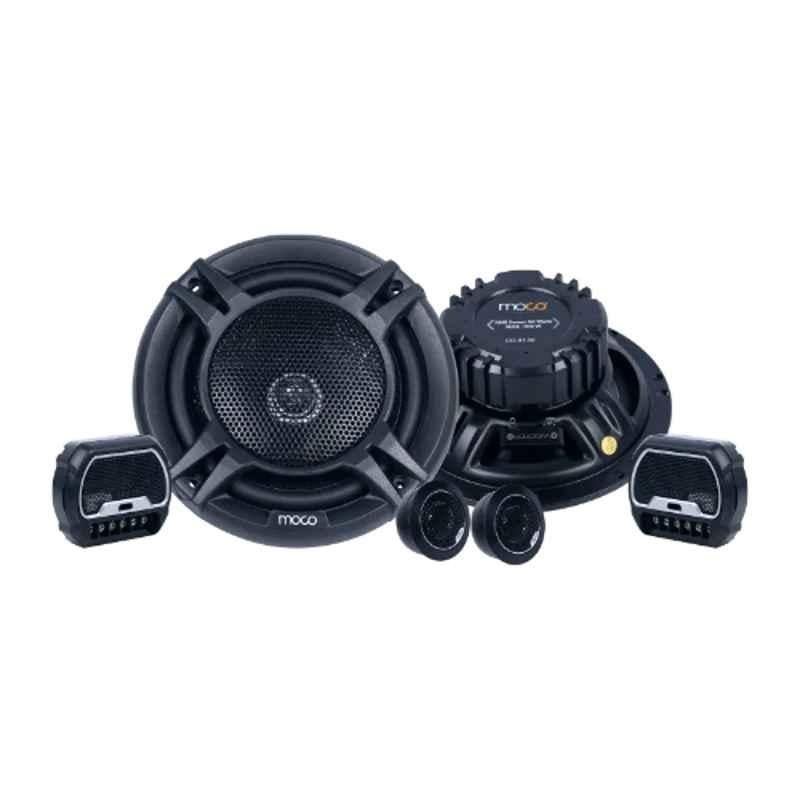 Moco Razor 50W 6.5 inch PP Black Two Way Packaged Component Speakers Set, CO-01.50