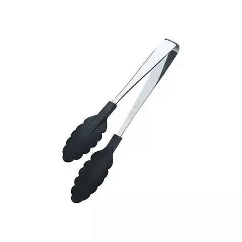 Lab Plus Colour Tongs for HACCP Black, LP-7207