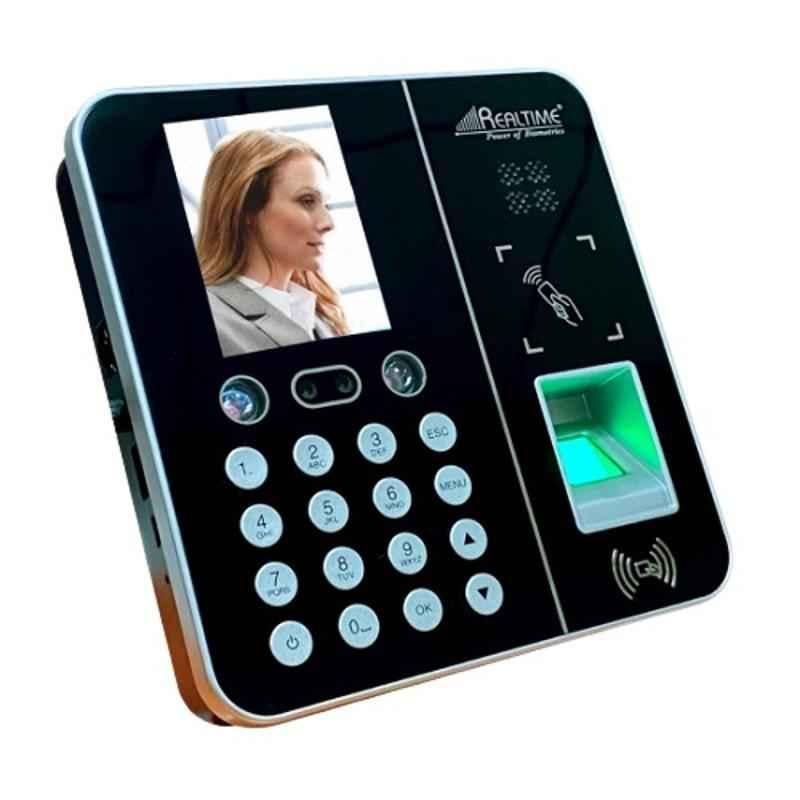 Realtime T401F Face With Fingerprint Biometric Attendance Machine With Battery Backup