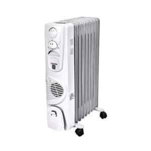 Thermoking TK-13F 2500W 13 Fins Ceramic Oil Filled Room Heater with Fan, HYB3F13