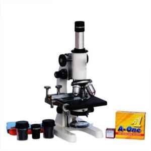 Labpro 100-1500x Medical Microscope with 50 Blank Slides & Cover Slips, MEDICAL50