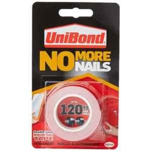 Unibond 19mm 1.5m No More Nails Silicone Double Sided Tape