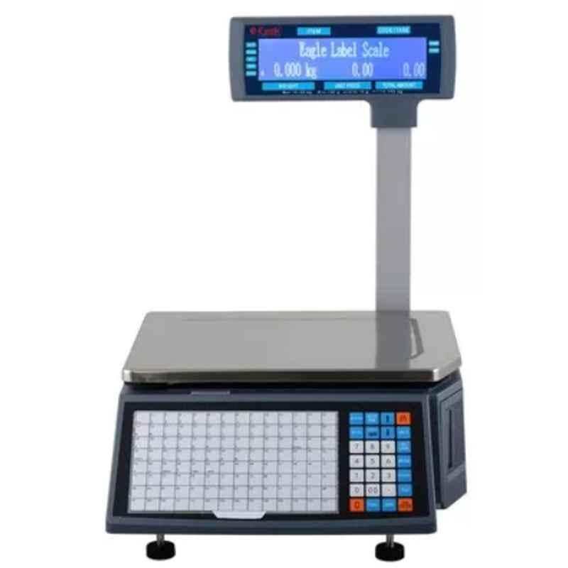 Eagle 30kg Pole Type Barcode Label Printing Weighing Scale, T30EBR-POLE