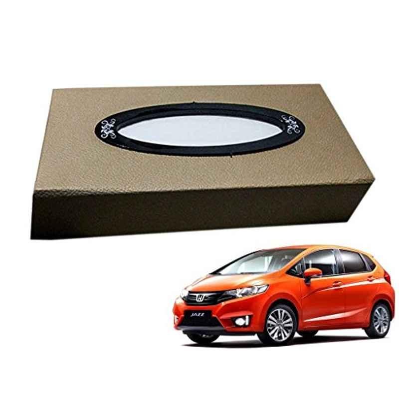 Kozdiko 200 Sheets 100 Pulls Beige Tissue Paper Box for Honda Jazz, kozd_5395