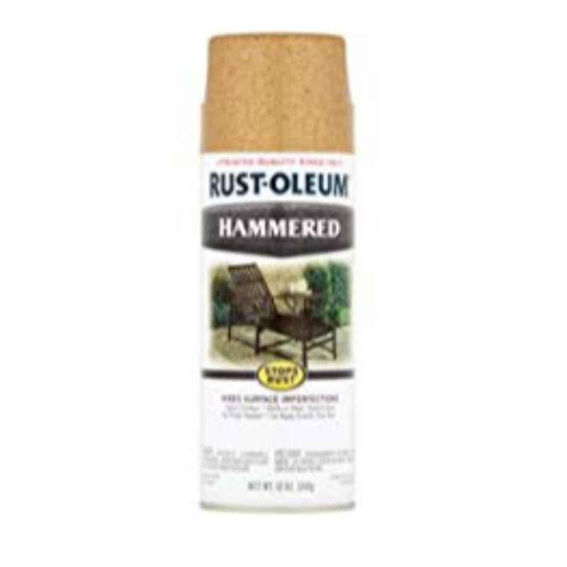 Rust-Oleum 12 Oz Gold Rush 7210830 Hammered Spray Paint