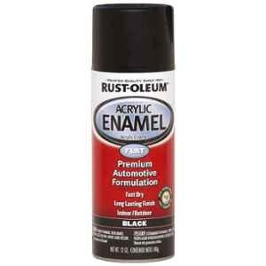 Rustoleum metallic black spray on sale paint