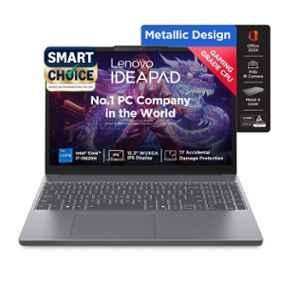 Lenovo IdeaPad Slim 3 Luna Grey Laptop with 13th Gen Intel Core i7-13620H/16GB/512GB SSD/Win 11 & 15.3 inch WUXGA Display, 83K100RVIN