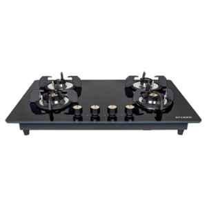 Faber Maxus HT784 4 Burners Auto Ignition Toughned Glass Built in Hob, 106.0603.582