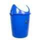 KKR 32L Plastic Cobalt Blue Heavy Duty Round Dustbin with Swing Lid