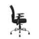 Mango Blossom Old Trafford Medium Back Black Mesh Office Chair