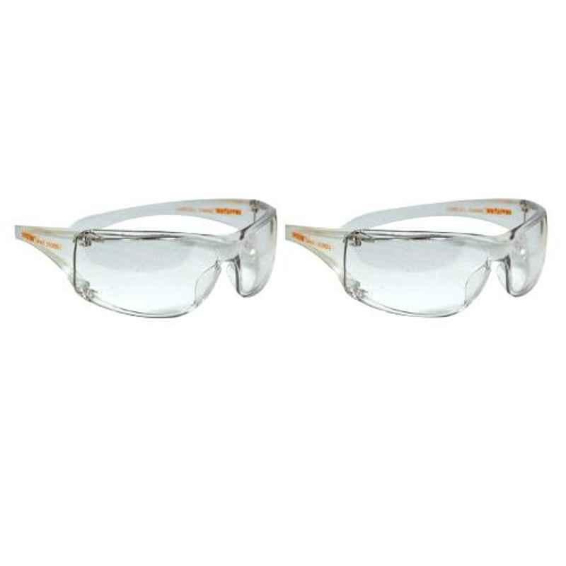 Saviour Eysav-Series 5C Clear Polycarbonate Lens Safety Goggles (Pack of 2)