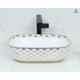 Bassino Art 45.5x32.5x14.5cm Ceramic Wash Basin, BTT_1014