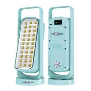 Pick Ur Needs 30W 33 SMD LED Green Home Rechargeable Emergency Light with Floor & Hanging Mount, EL-9123