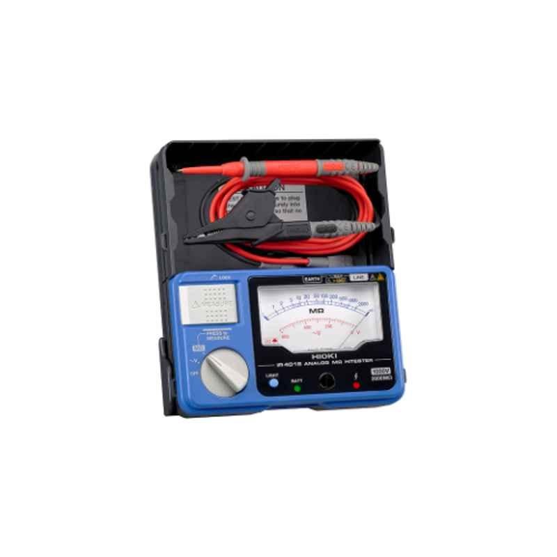 Hioki 1000V/2000M? Single-Range Analog Insulation M? Hi-Tester, Ir4018-20